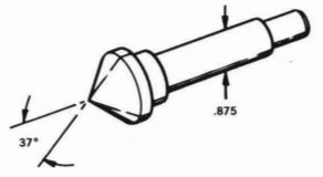 flare center HD tungsten carbide .125 1.5