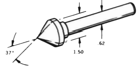 flare center standard 37 .125 1.5