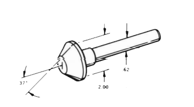 flare center standard 37 1.625 2.0