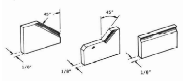 squaring and deburring blades CK2