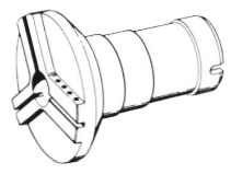 squaring and deburring head 955300