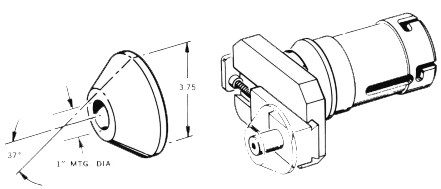 standard flaring center and head large diam