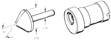 standard flaring center and head med diam