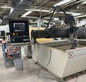 Brand Demo Sunrise Machines 31 OMAX Model 5555 Precision WaterJet